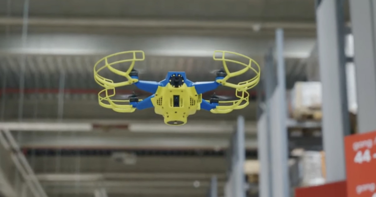 ikea drone warehouse