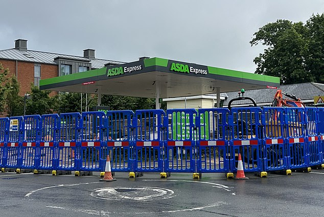 Asda Petrol Station Bramley