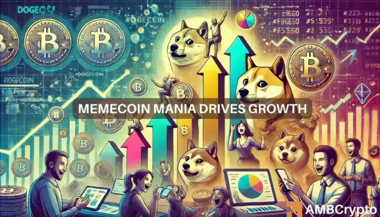 Memecoin mania drives growth