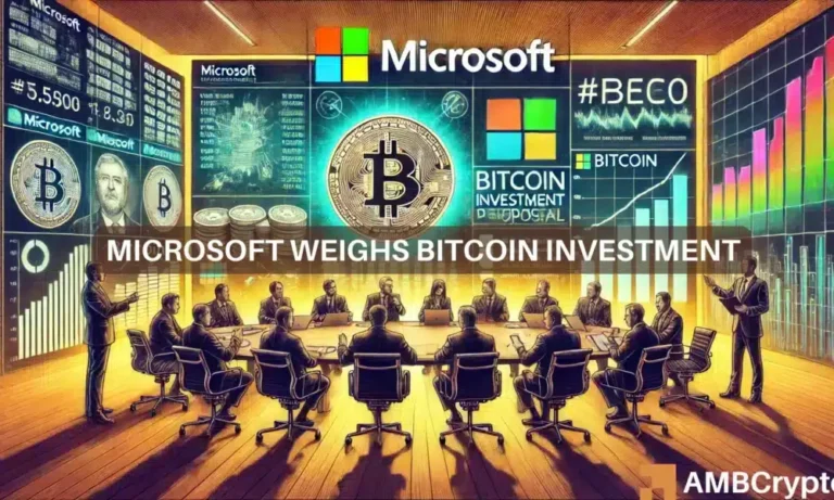 Microsoft weighs Bitcoin investment 1000x600