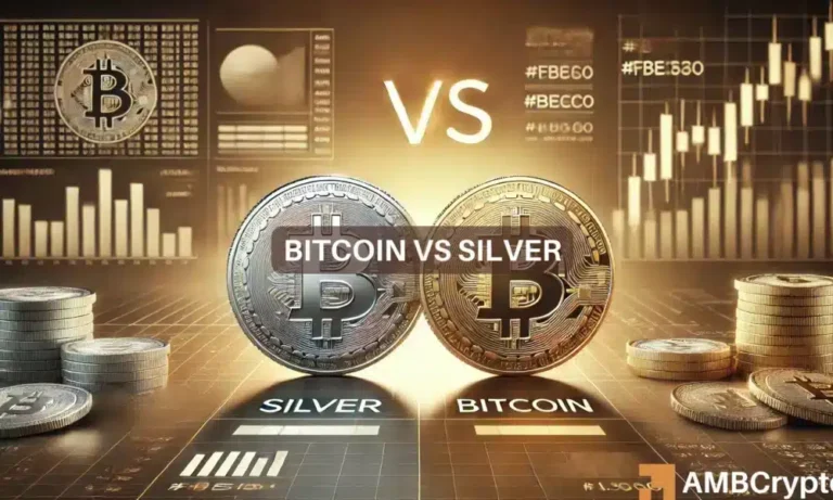 Bitcoin vs Silver 1000x600