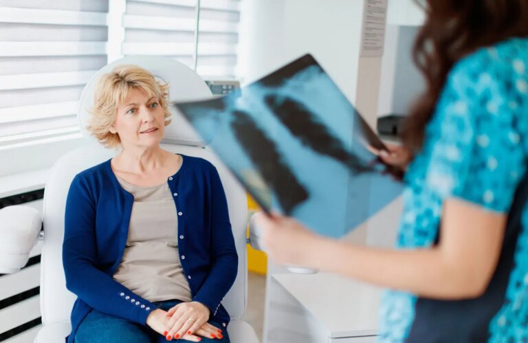 lung cancer scan patient