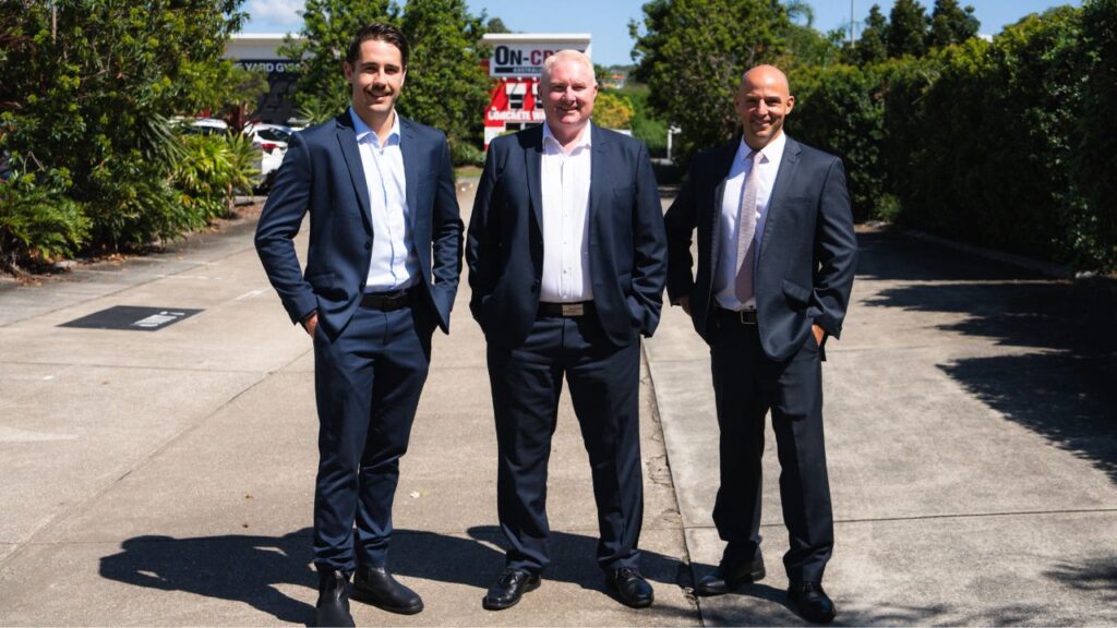 L R Blake Cooper Steve Mutton Richard McCouaig